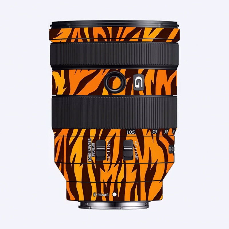 Wild Tiger Stripes Sony 24-105mm Camera Lens Skin
