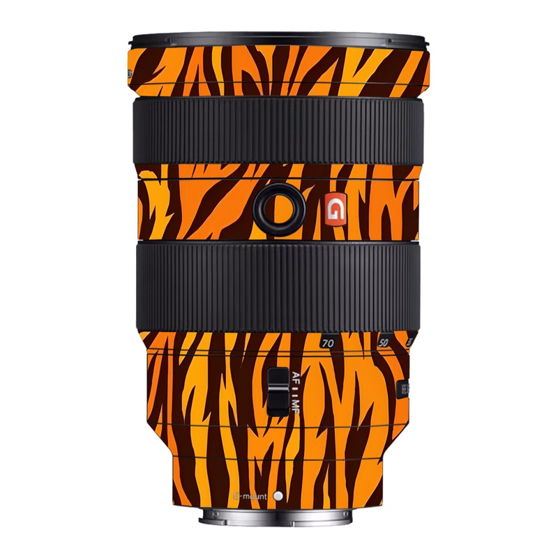 Wild Tiger Stripes Sony 24-70mm Camera Lens Skin
