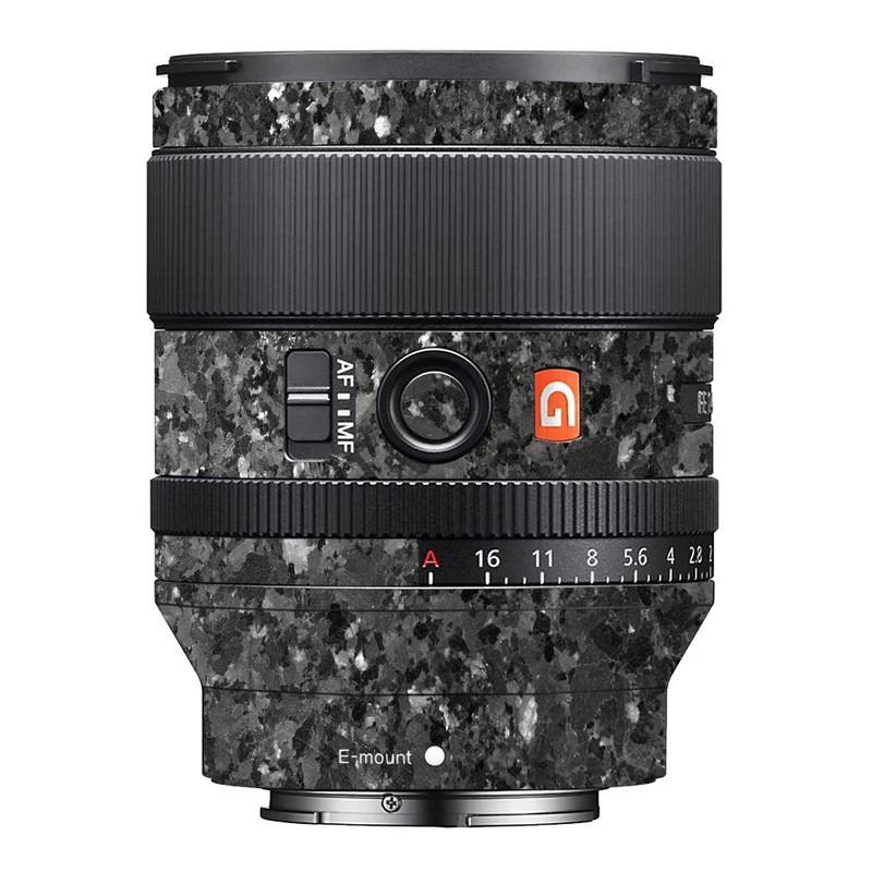 Black Granite Sony 35mm 1.4 Camera Lens Skin