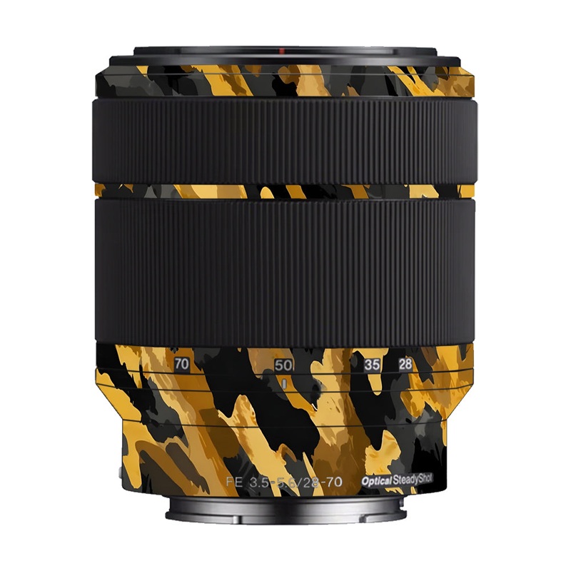 Camo Tiger Blend Sony 28-70mm Camera Lens Skin