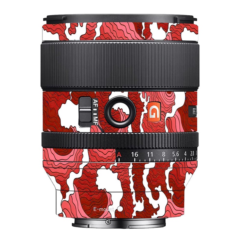 Cherry Waves Sony 35mm 1.4 Camera Lens Skin