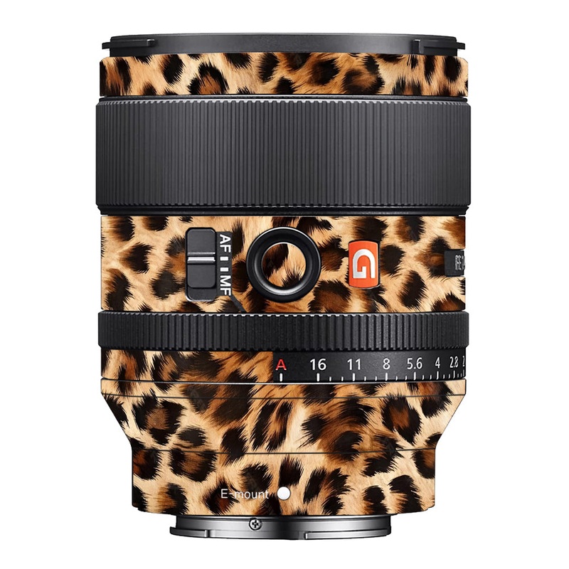 Classic Leopard Spots Sony 35mm 1.4 Camera Lens Skin