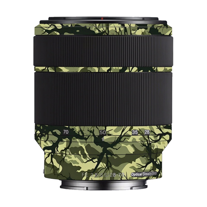Green Tangled Vines Sony 28-70mm Camera Lens Skin