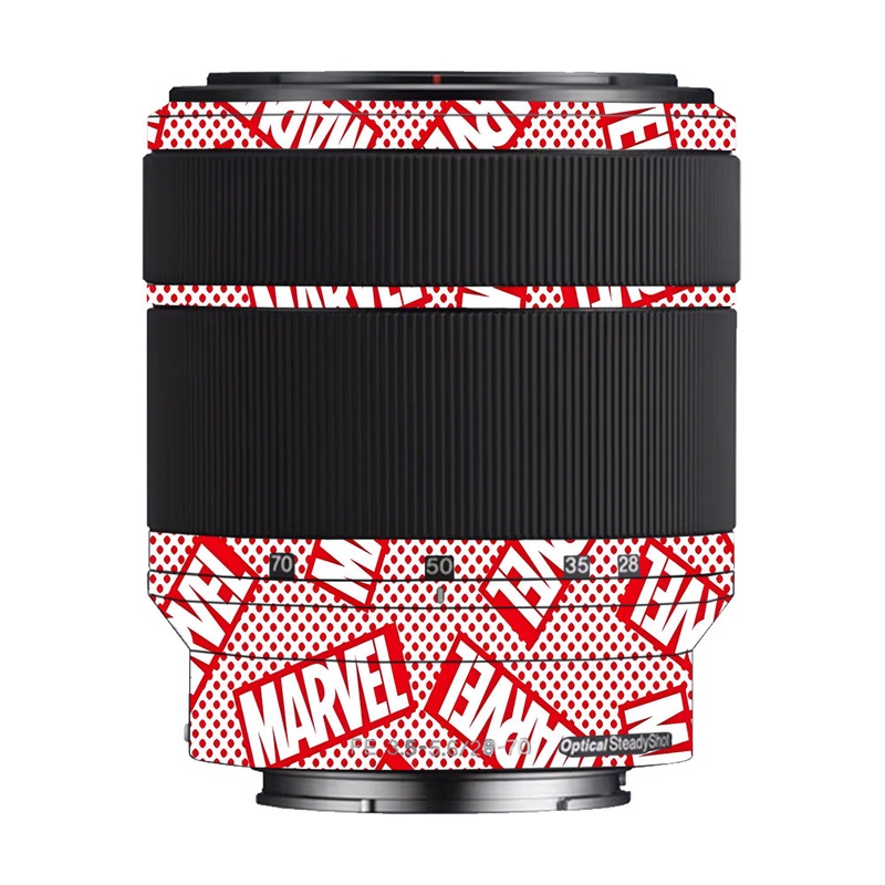 Marvel Comics Sony 28-70mm Camera Lens Skin