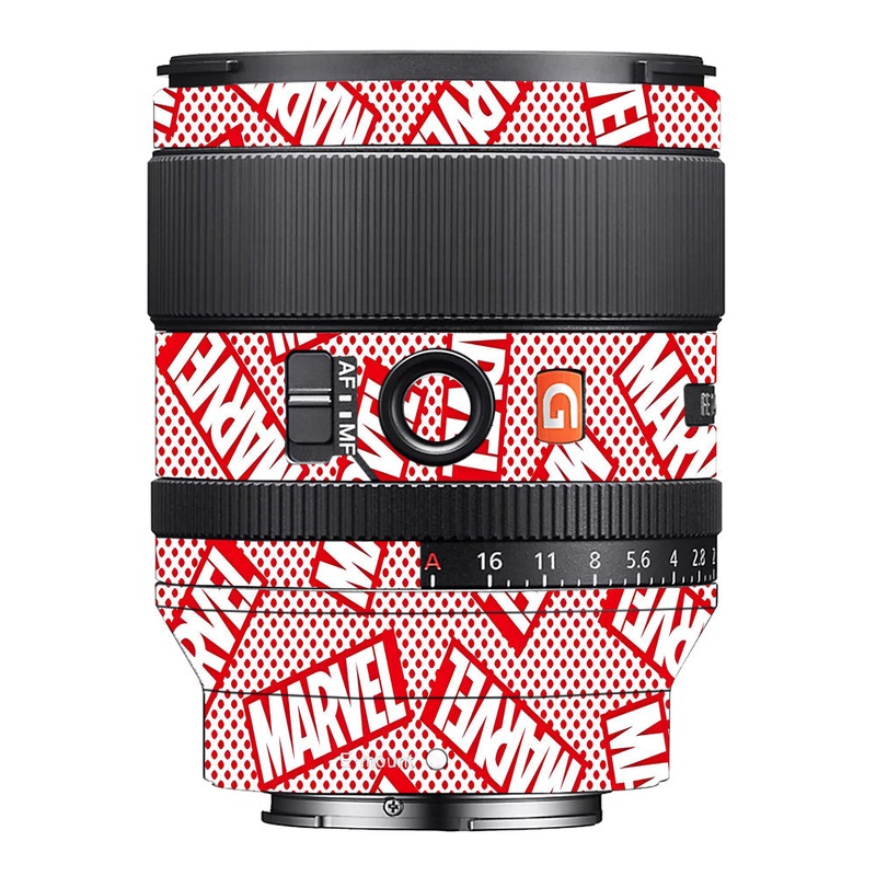 Marvel Comics Sony 35mm 1.4 Camera Lens Skin