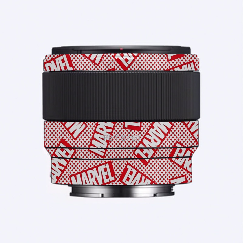 Marvel Comics Sony 50mm 1.8 Camera Lens Skin