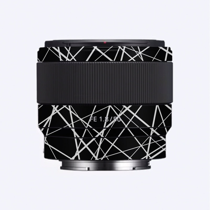 Mono Grid Sony 50mm 1.8 Camera Lens Skin
