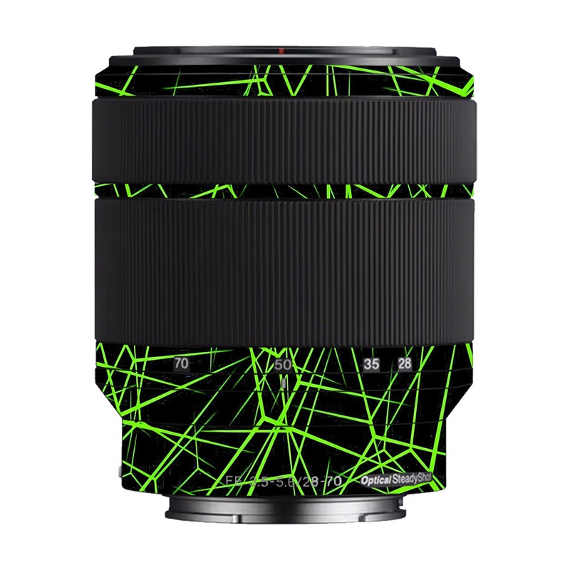 Neon Grid Sony 28-70mm Camera Lens Skin