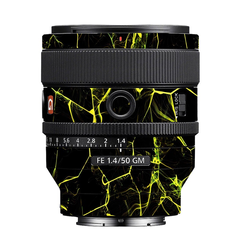 Plasma Grid Sony 50mm 1.4 Camera Lens Skin