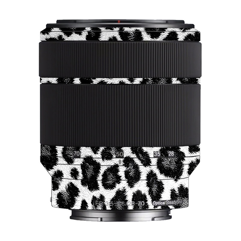 Snow Leopard Spots Sony 28-70mm Camera Lens Skin