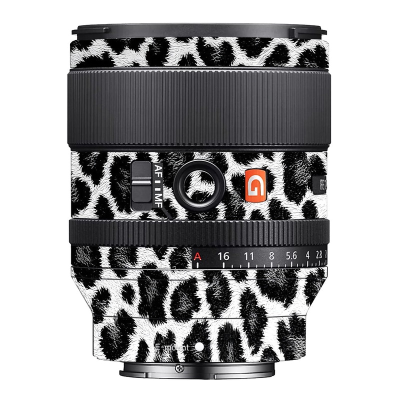 Snow Leopard Spots Sony 35mm 1.4 Camera Lens Skin