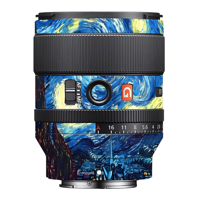 Starry Night Art Sony 35mm 1.4 Camera Lens Skin