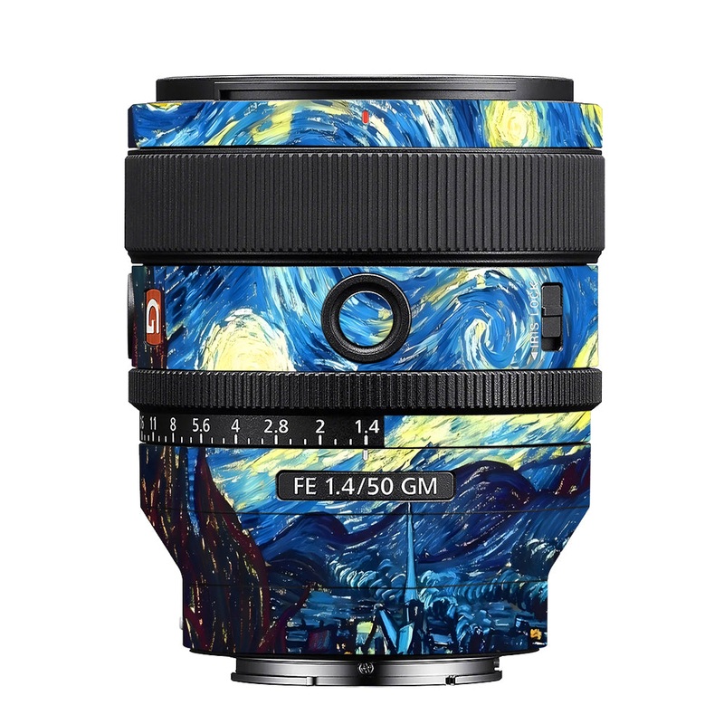 Starry Night Art Sony 50mm 1.4 Camera Lens Skin