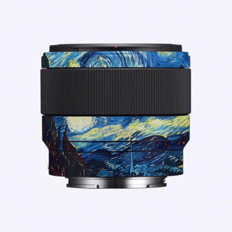 Starry Night Art Sony 50mm 1.8 Camera Lens Skin
