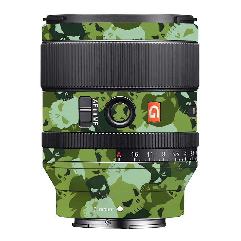 Tropic Camo Sony 35mm 1.4 Camera Lens Skin