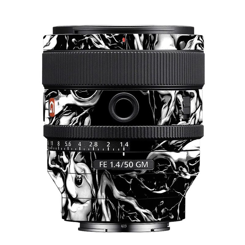 Venom Black Sony 50mm 1.4 Camera Lens Skin