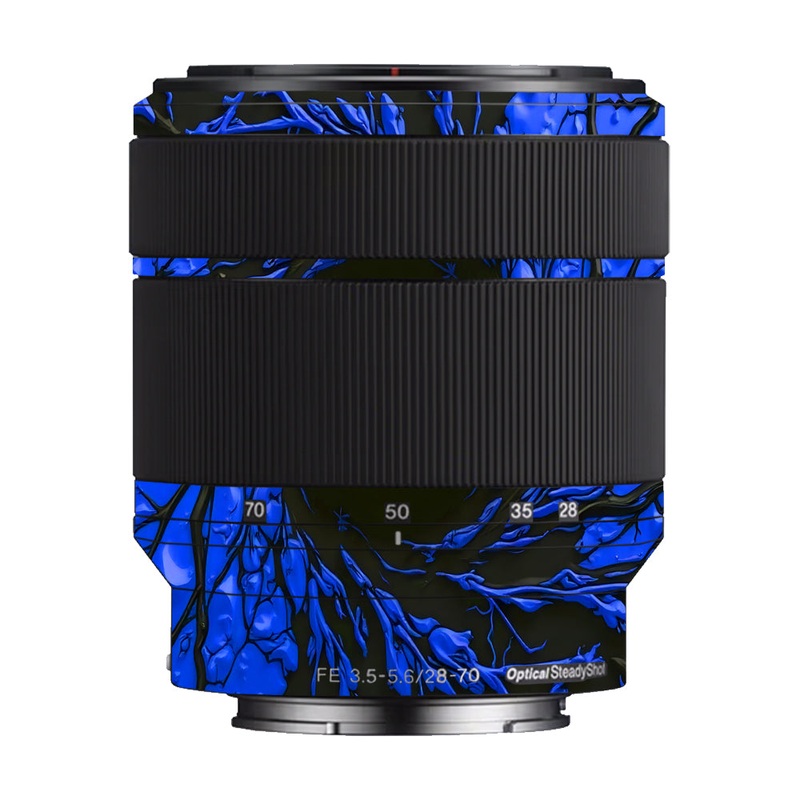 Venom Blue Sony 28-70mm Camera Lens Skin