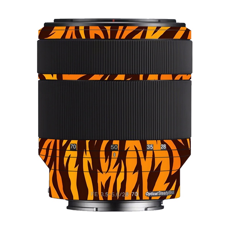 Wild Tiger Stripes Sony 28-70mm Camera Lens Skin