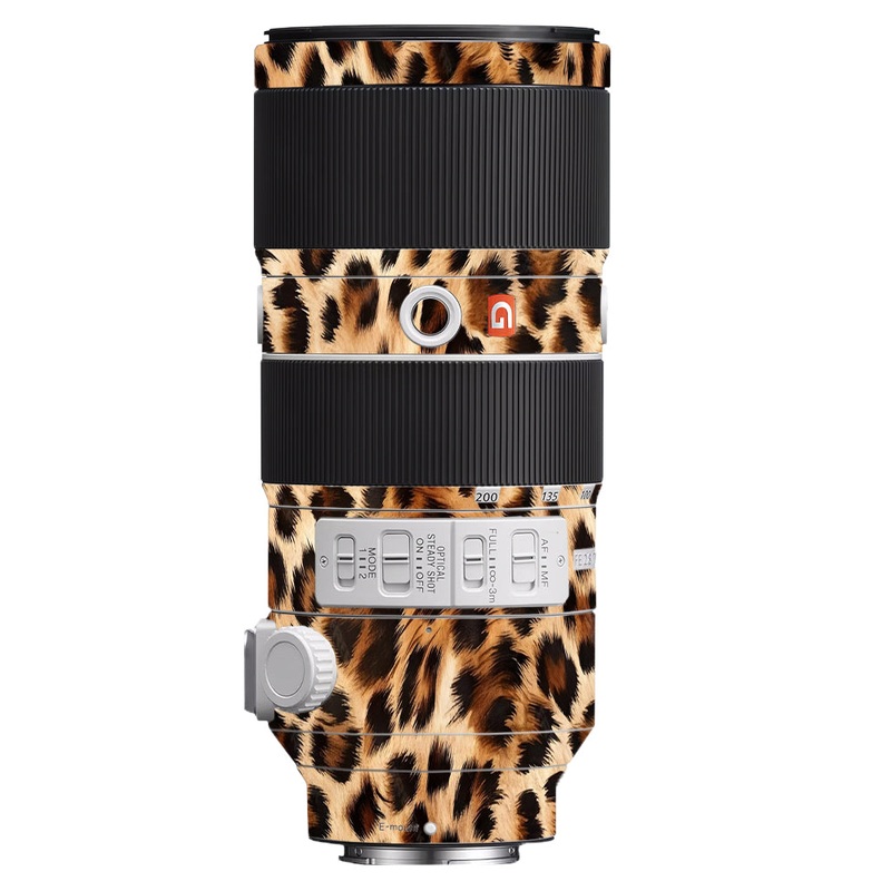 Classic Leopard Spots Sony 70-200mm Camera Lens Skin