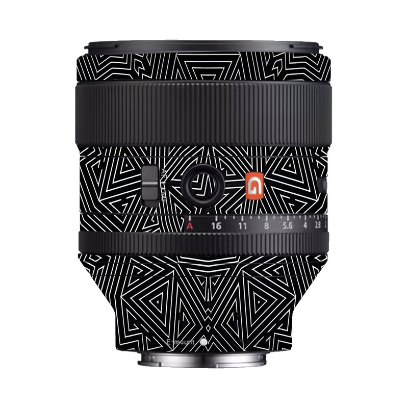 Geometric Pattern Sony 85mm 1.4 Camera Lens Skin