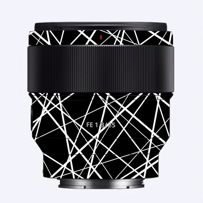 Mono Grid Sony 85mm 1.8 Camera Lens Skin