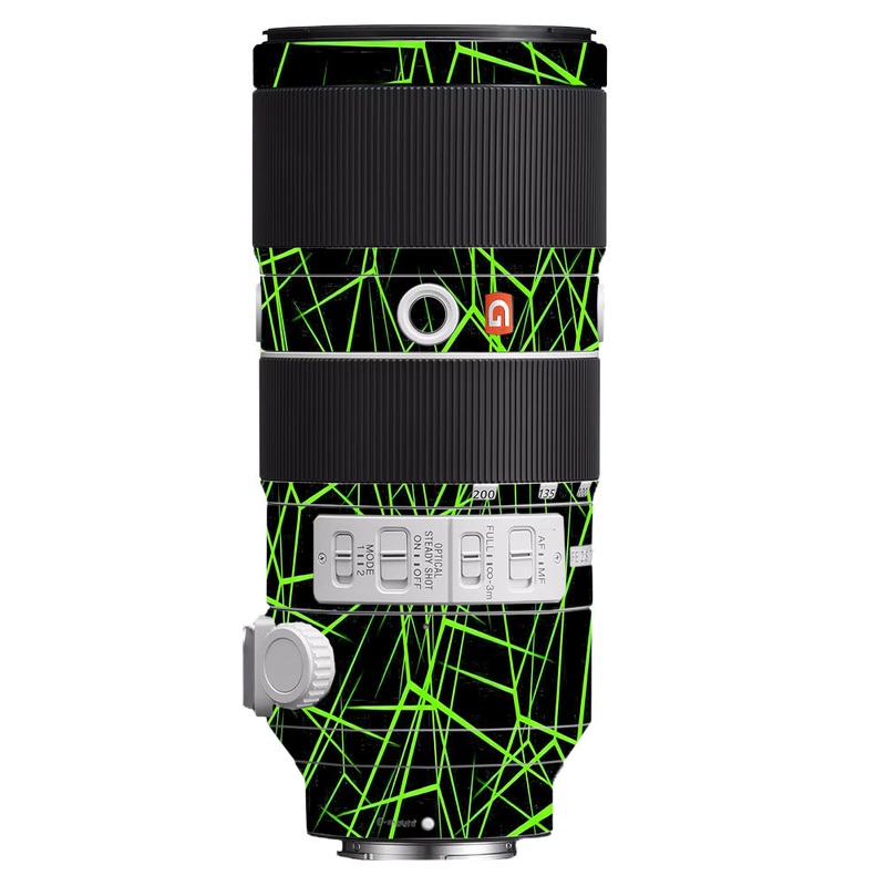 Neon Grid Sony 70-200mm Camera Lens Skin