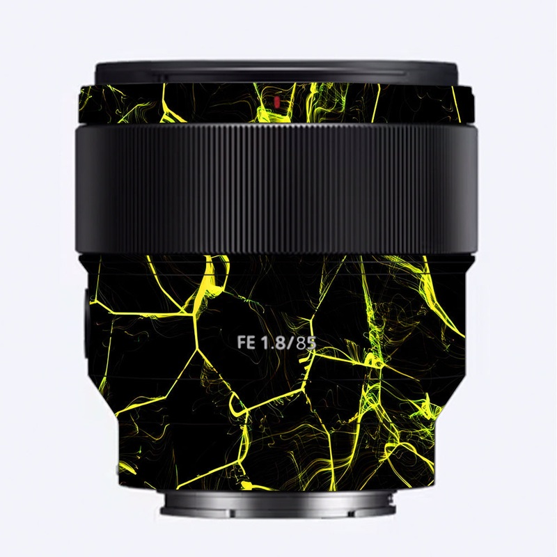 Plasma Grid Sony 85mm 1.8 Camera Lens Skin