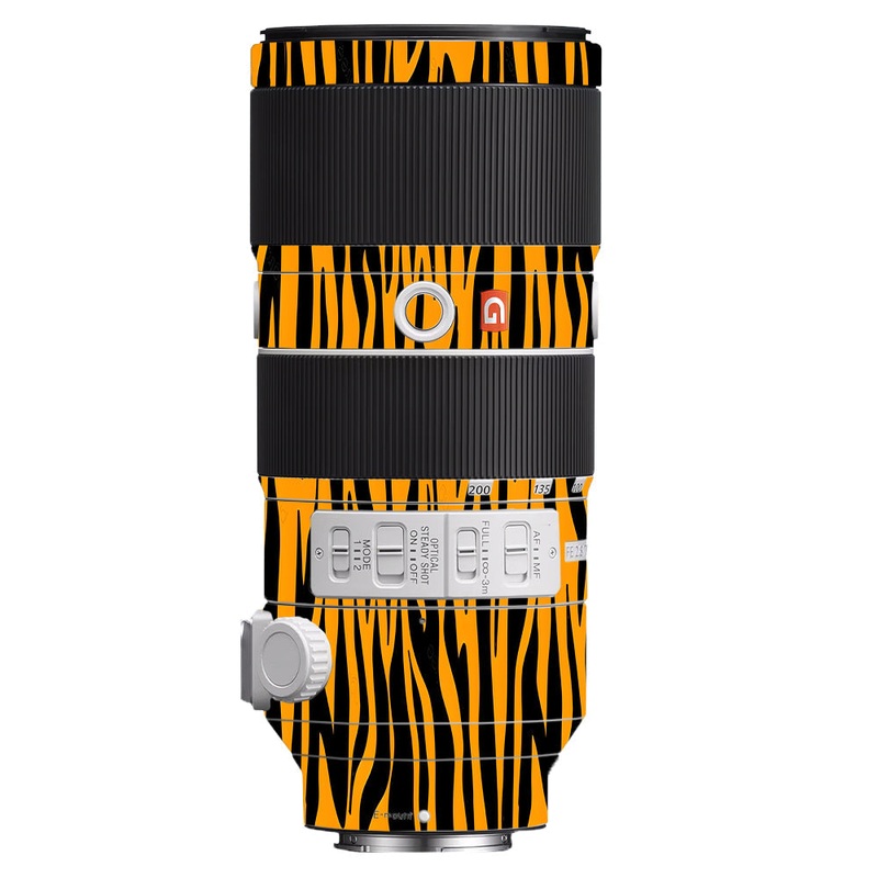 Savanna Tiger Stripes Sony 70-200mm Camera Lens Skin