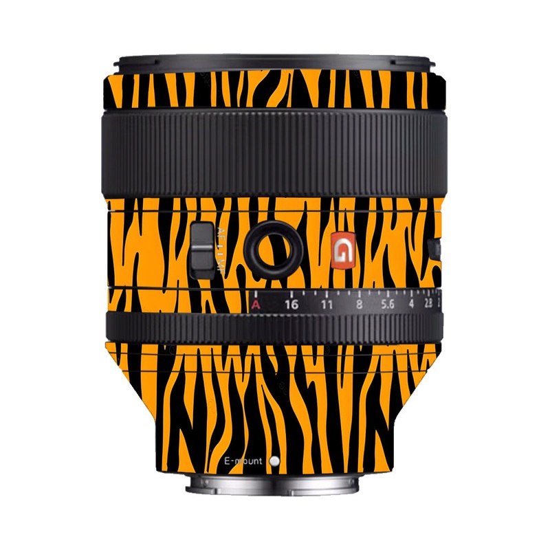 Savanna Tiger Stripes Sony 85mm 1.4 Camera Lens Skin