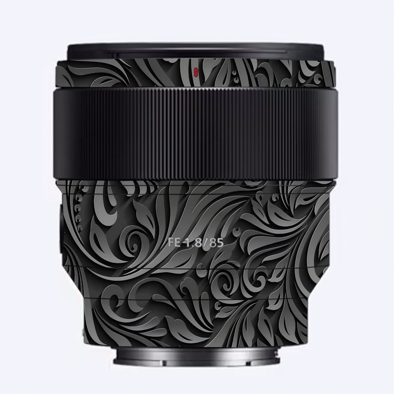 Shadow Swirl Sony 85mm 1.8 Camera Lens Skin