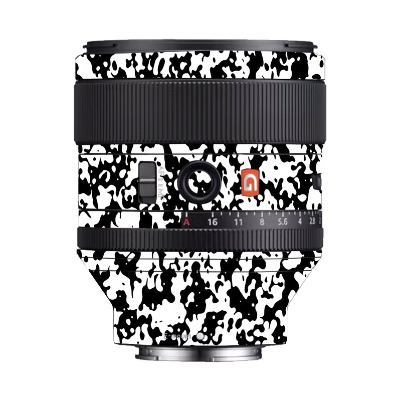 Snow Camo Sony 85mm 1.4 Camera Lens Skin