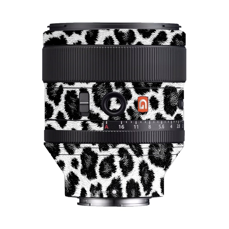 Snow Leopard Spots Sony 85mm 1.4 Camera Lens Skin