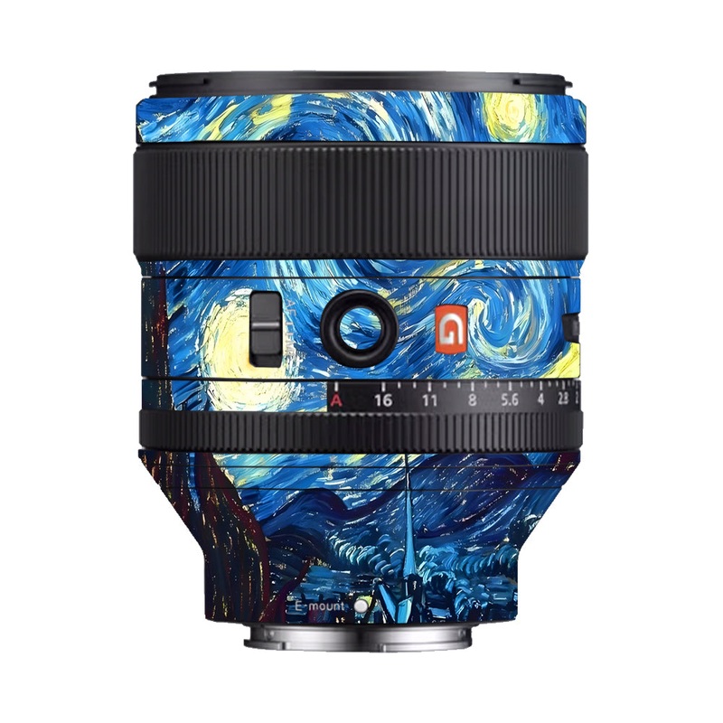 Starry Night Art Sony 85mm 1.4 Camera Lens Skin