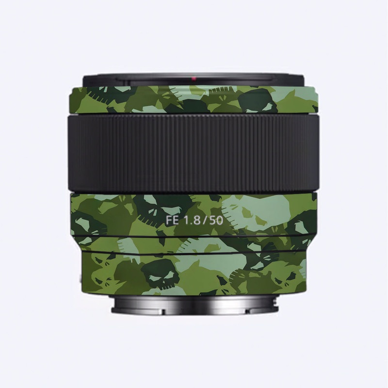 Tropic Camo Sony 50mm 1.8 Camera Lens Skin