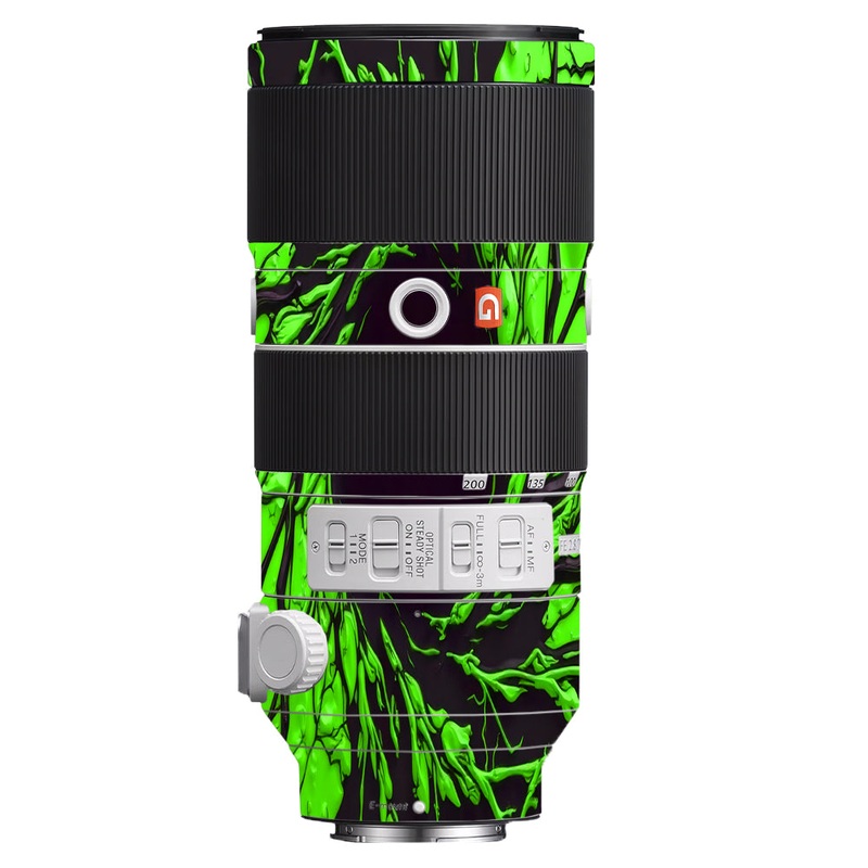 Venom Green Sony 70-200mm Camera Lens Skin