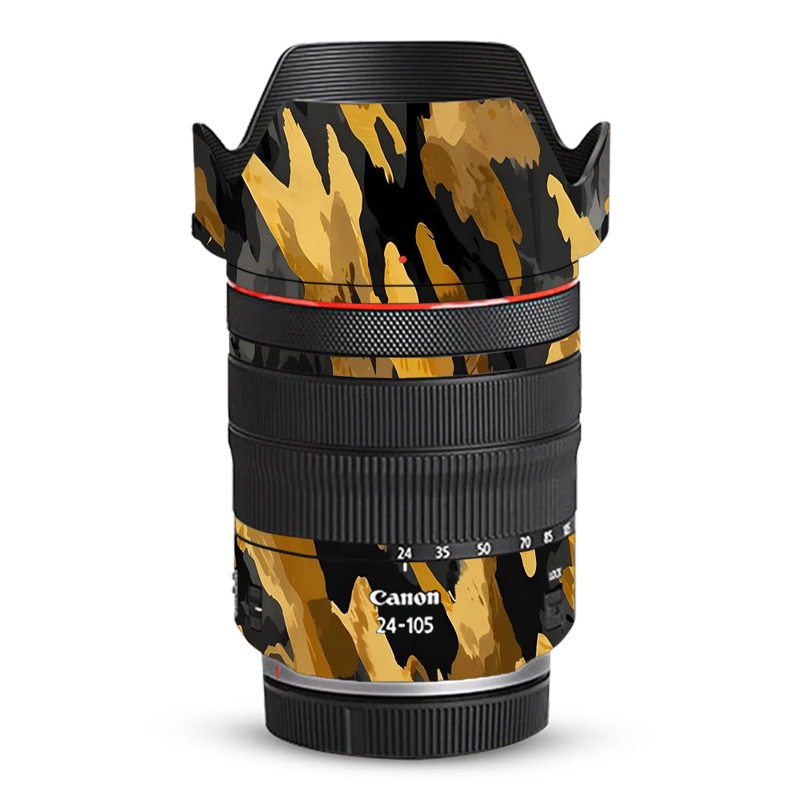 Camo Tiger Blend Canon 24-105mm Camera Lens Skin