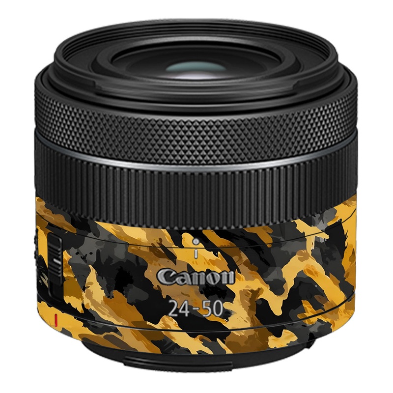 Camo Tiger Blend Canon 24-50mm Camera Lens Skin