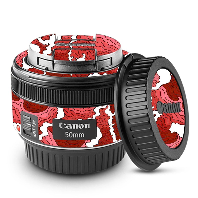 Cherry Waves Canon 50mm Camera Lens Skin