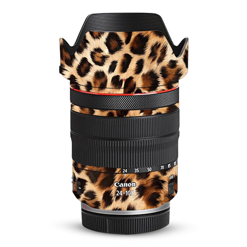 Classic Leopard Spots Canon 24-105mm Camera Lens Skin