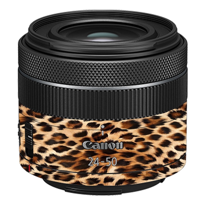 Classic Leopard Spots Canon 24-50mm Camera Lens Skin