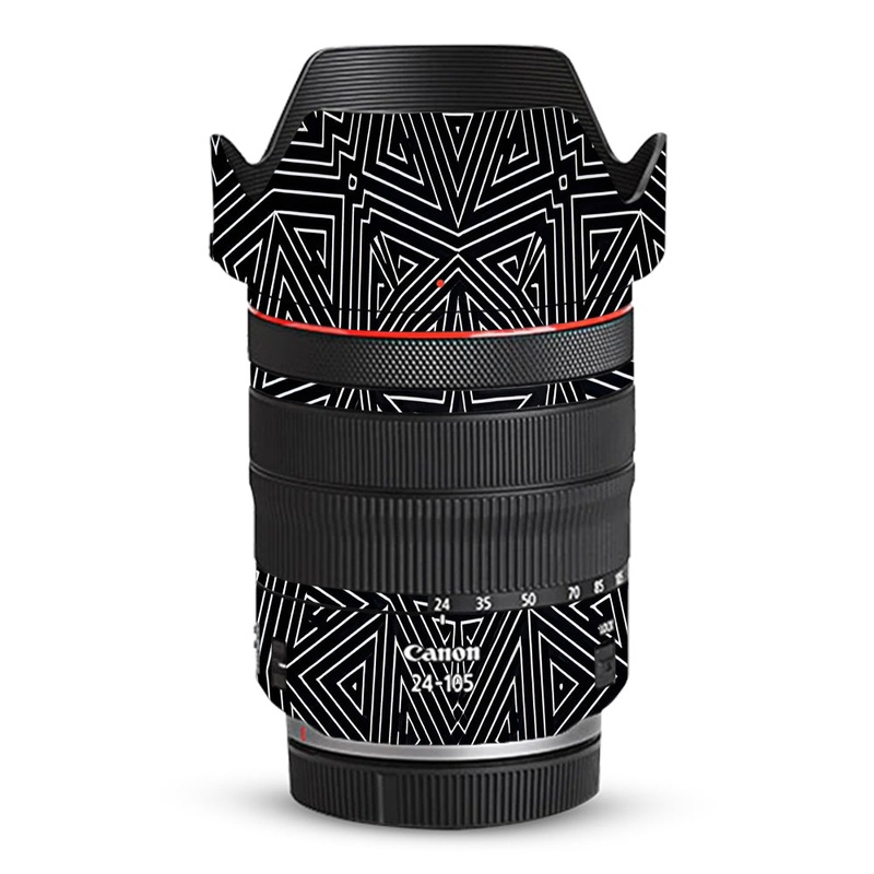 Geometric Pattern Canon 24-105mm Camera Lens Skin