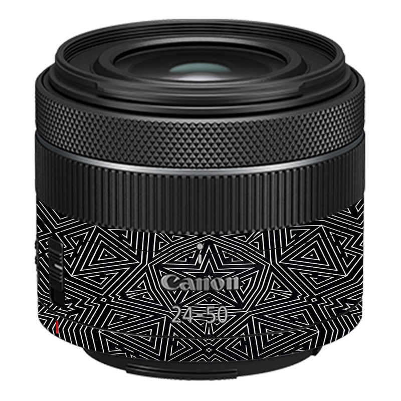 Geometric Pattern Canon 24-50mm Camera Lens Skin