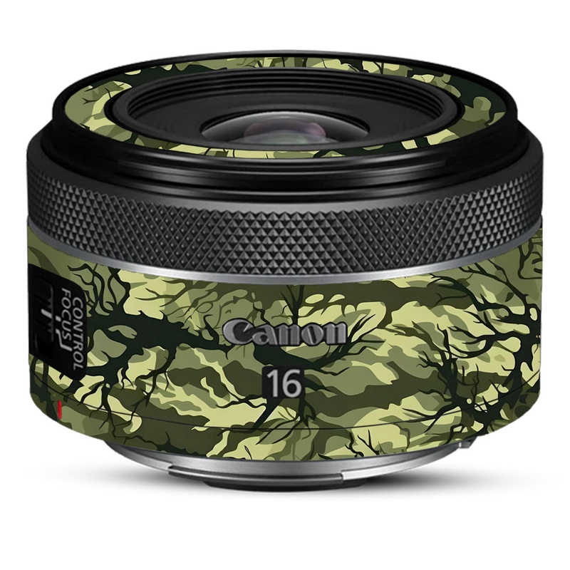 Green Tangled Vines Canon 16mm Camera Lens Skin