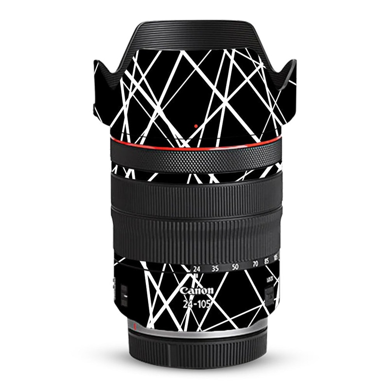 Mono Grid Canon 24-105mm Camera Lens Skin