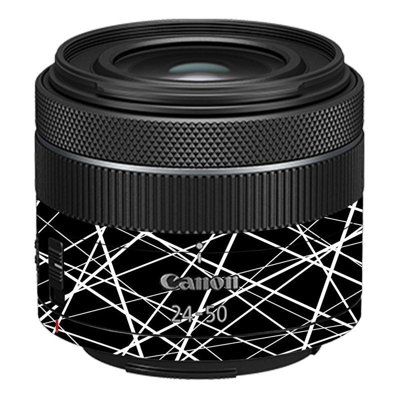 Mono Grid Canon 24-50mm Camera Lens Skin