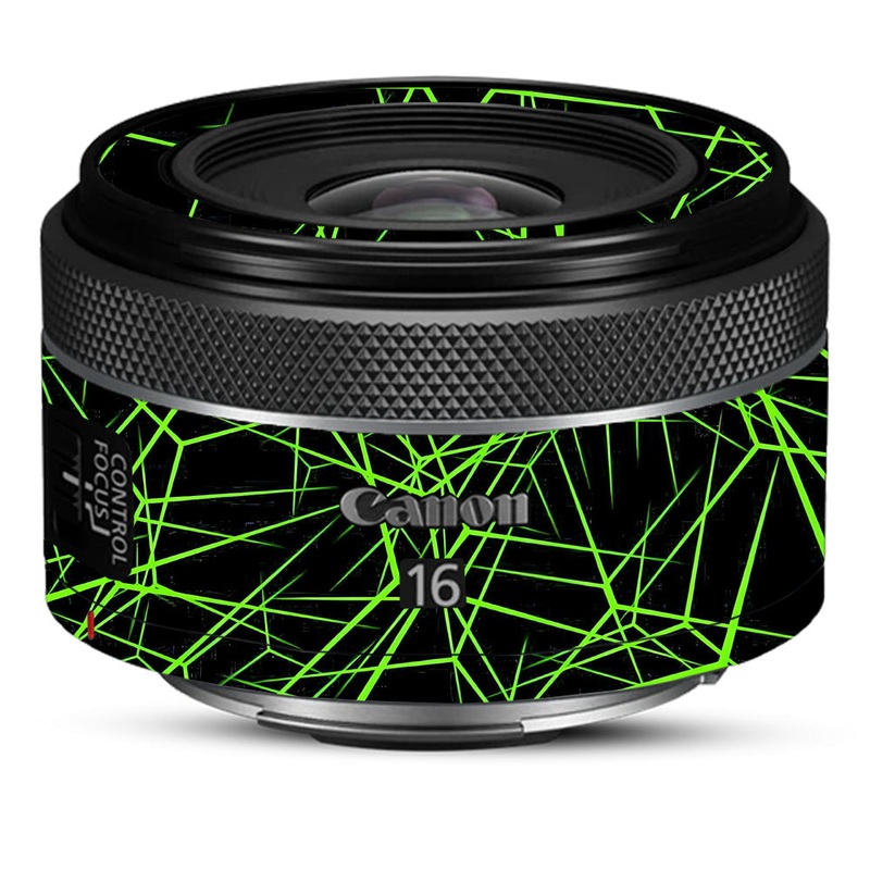 Neon Grid Canon 16mm Camera Lens Skin
