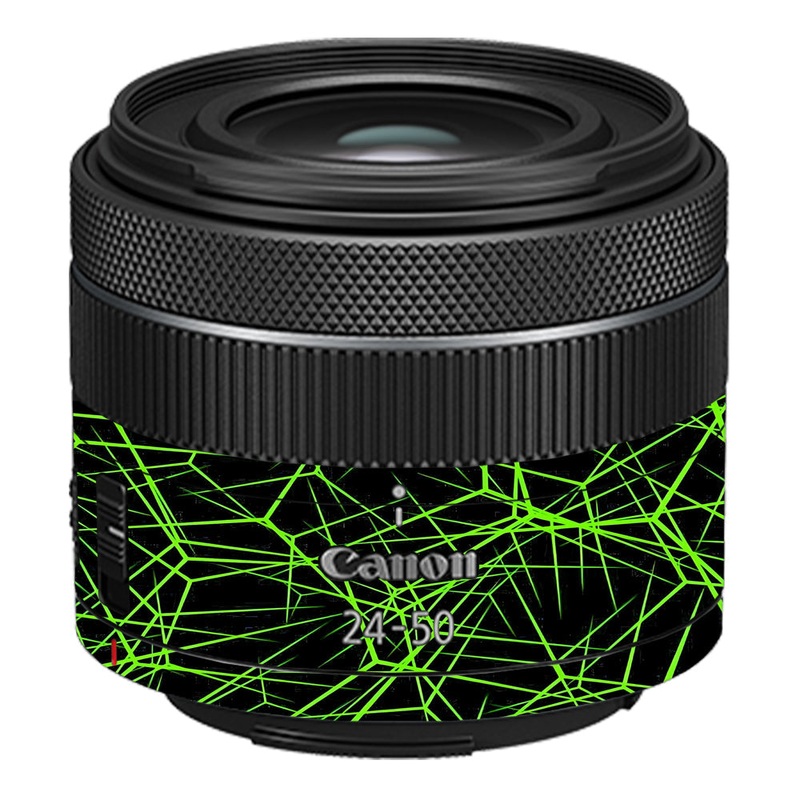 Neon Grid Canon 24-50mm Camera Lens Skin