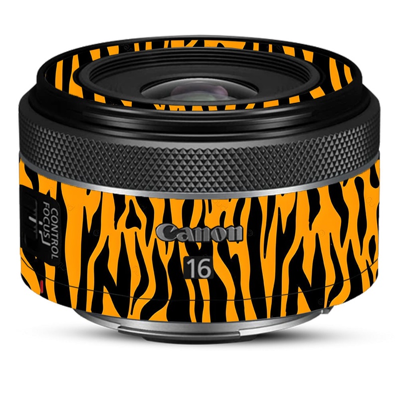 Savanna Tiger Stripes Canon 16mm Camera Lens Skin