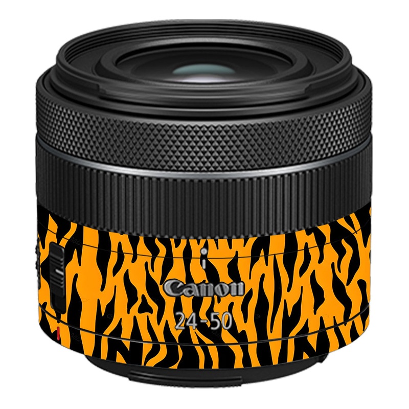Savanna Tiger Stripes Canon 24-50mm Camera Lens Skin