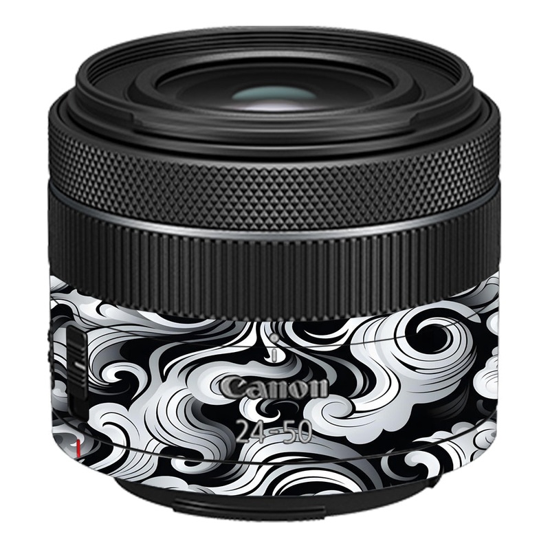 Smoke Swirl Canon 24-50mm Camera Lens Skin